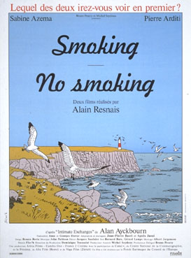 filme 'Smoking/No Smoking/. Alan Resnais