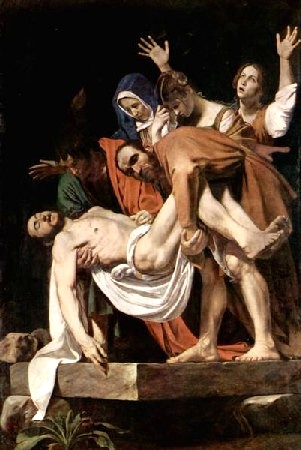 Caravaggio - Deposição de Cristo