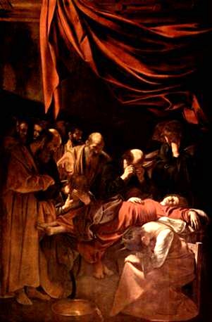 Caravaggio - A morte da virgem
