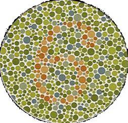 Daltonismo - Teste de cores de Ishihara