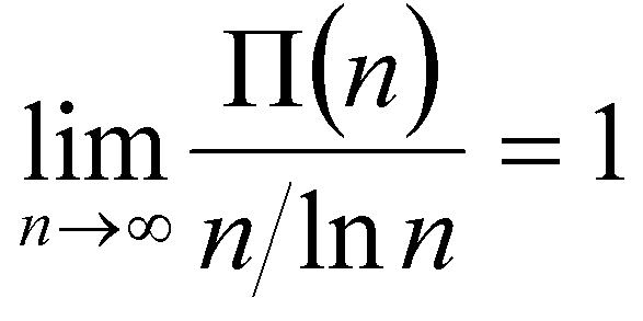 Gauss - Teorema do Número Primo