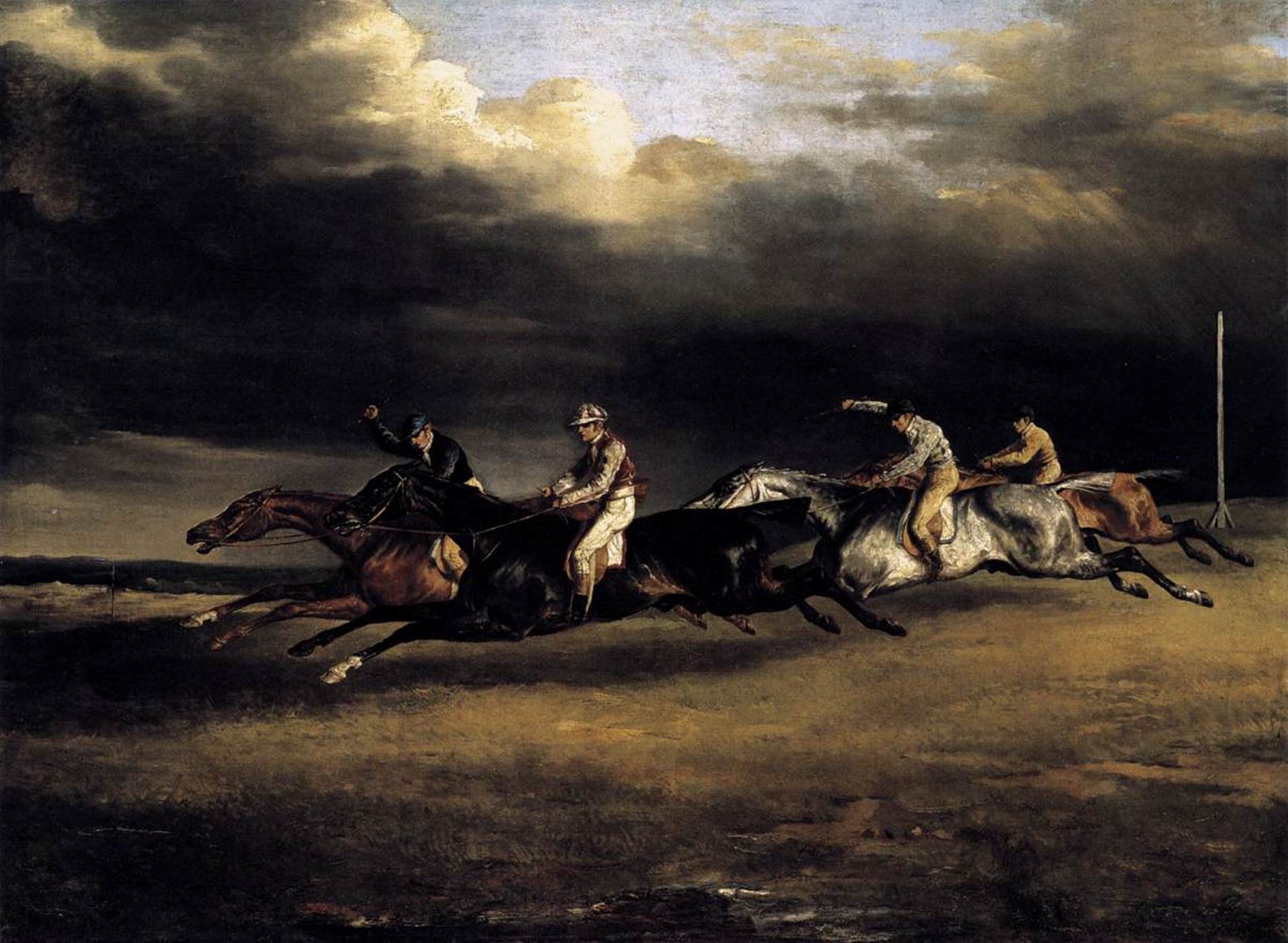 Gericault-Le Derby d'Epsom