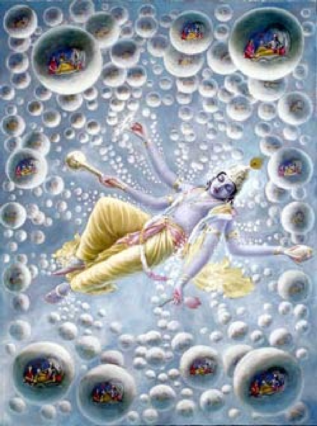 o sonho de Vishnu